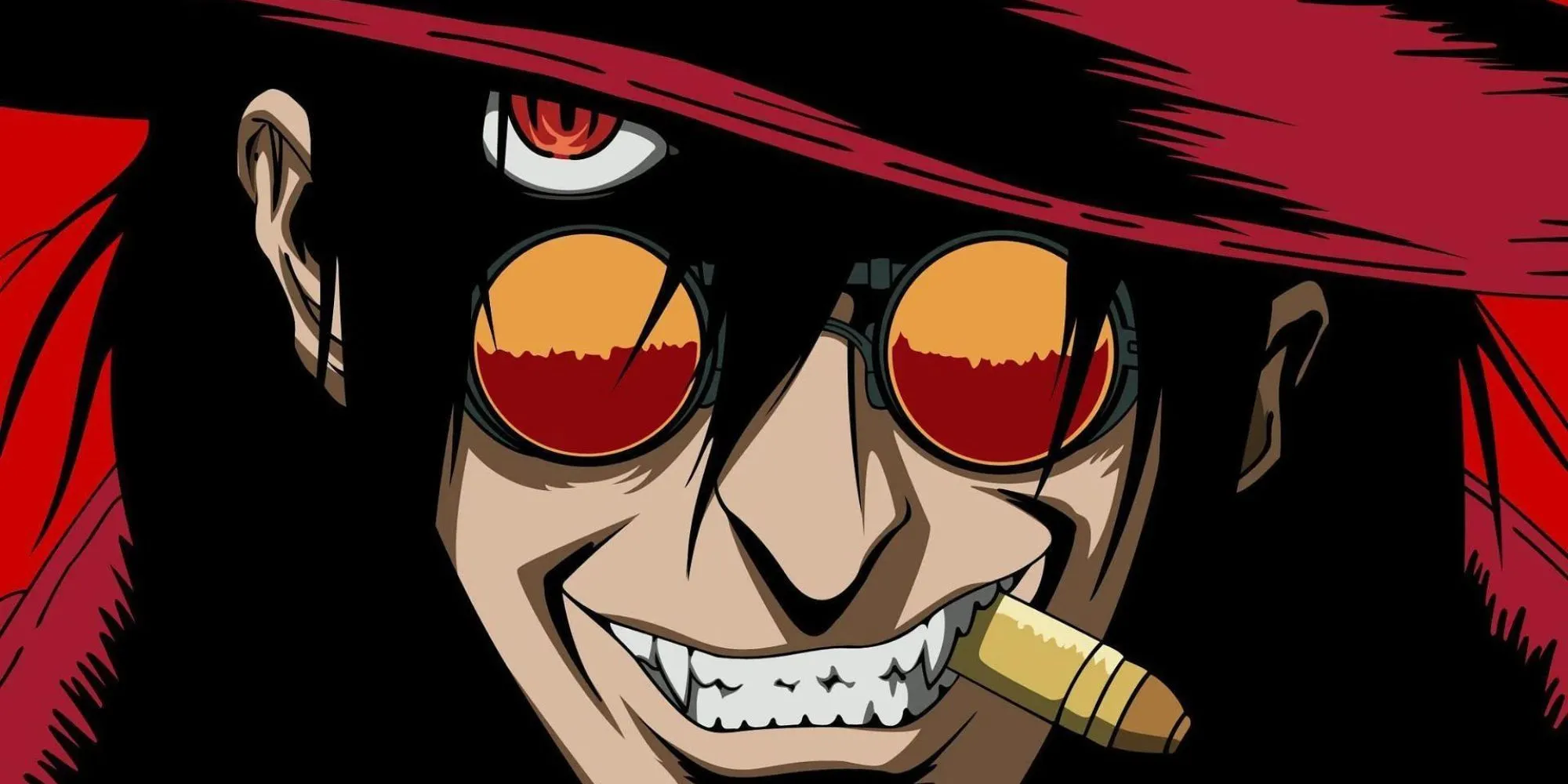 Alucard trong anime Hellsing Ultimate