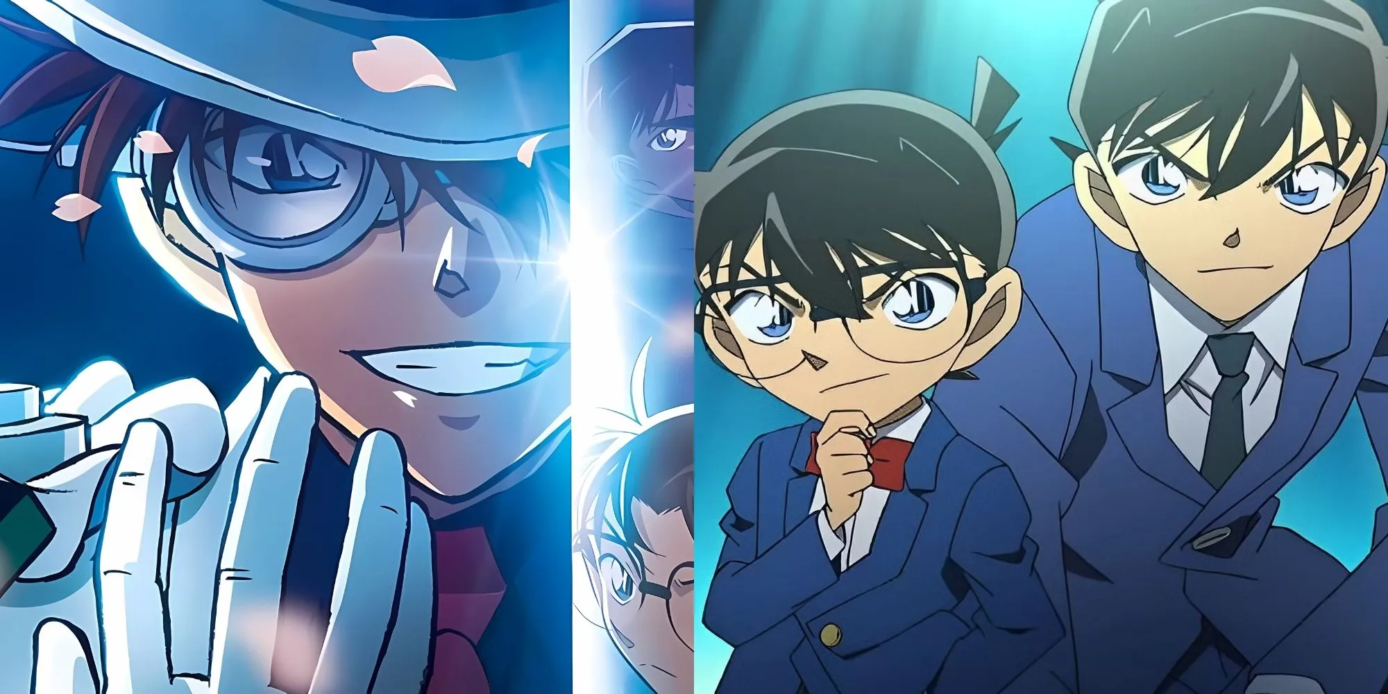 Ảnh chính/Key visual của anime Thám Tử Lừng Danh Conan, series phá án dài hơi.