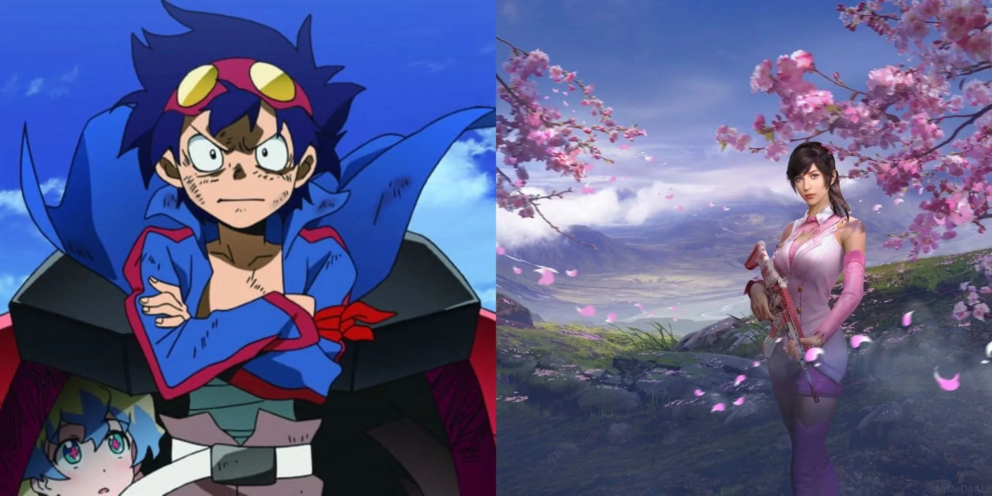 Ảnh minh họa tên game PUBG GurrenDrillRush lấy cảm hứng từ Gurren Lagann
