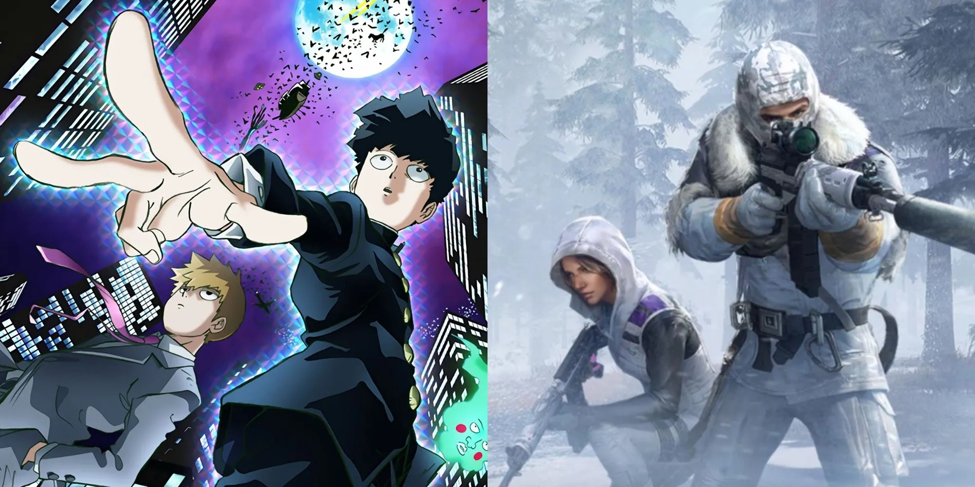 Ảnh minh họa tên game PUBG PsychoMobster dựa trên Mob Psycho 100
