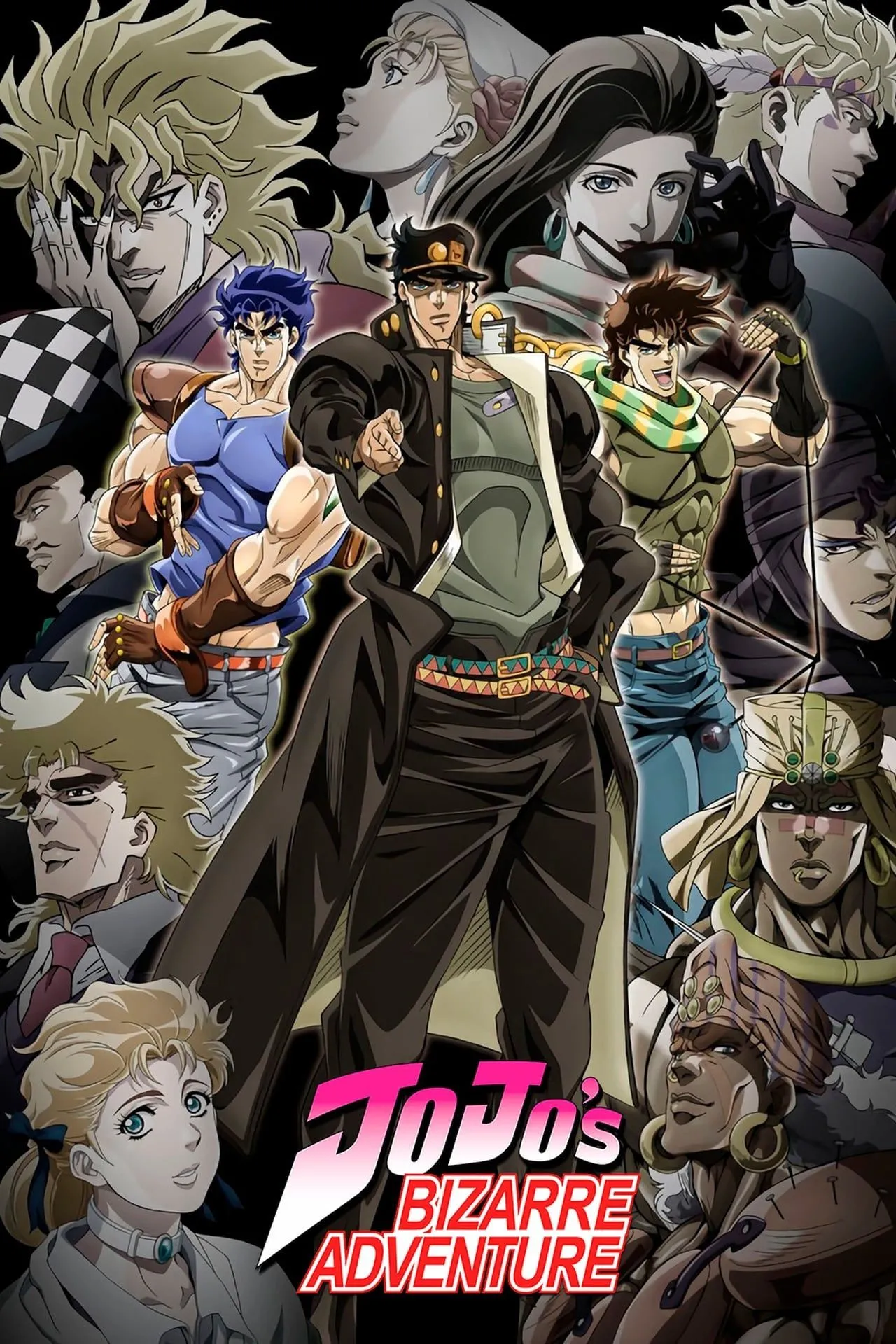 Áp phích anime JoJo's Bizarre Adventure (2012)