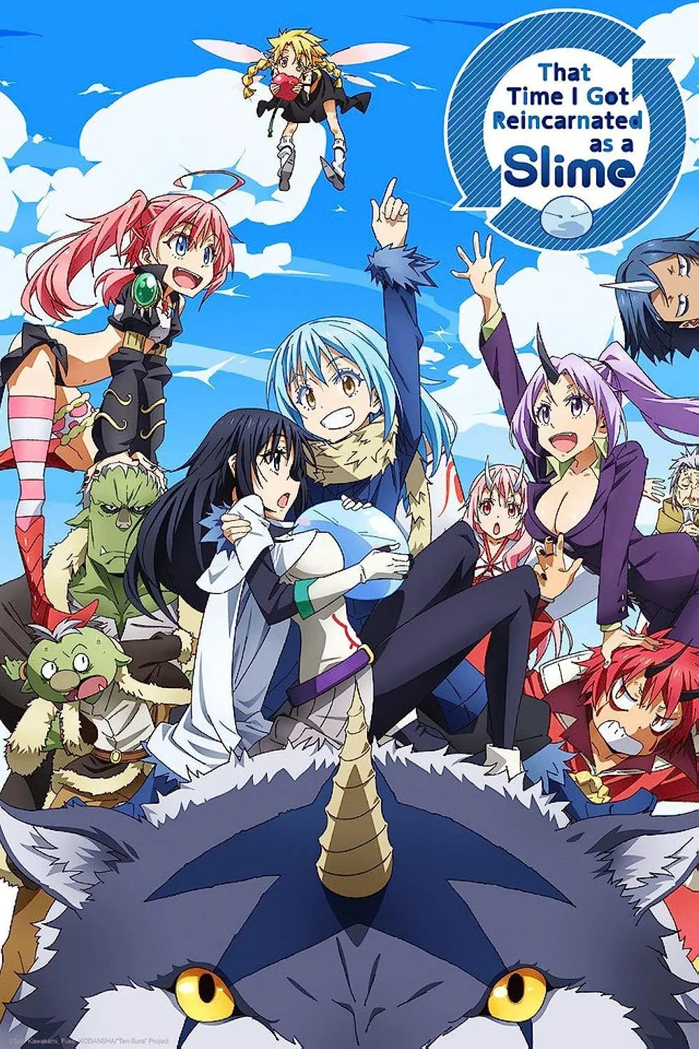 Áp phích chính thức của bộ anime That Time I Got Reincarnated as a Slime