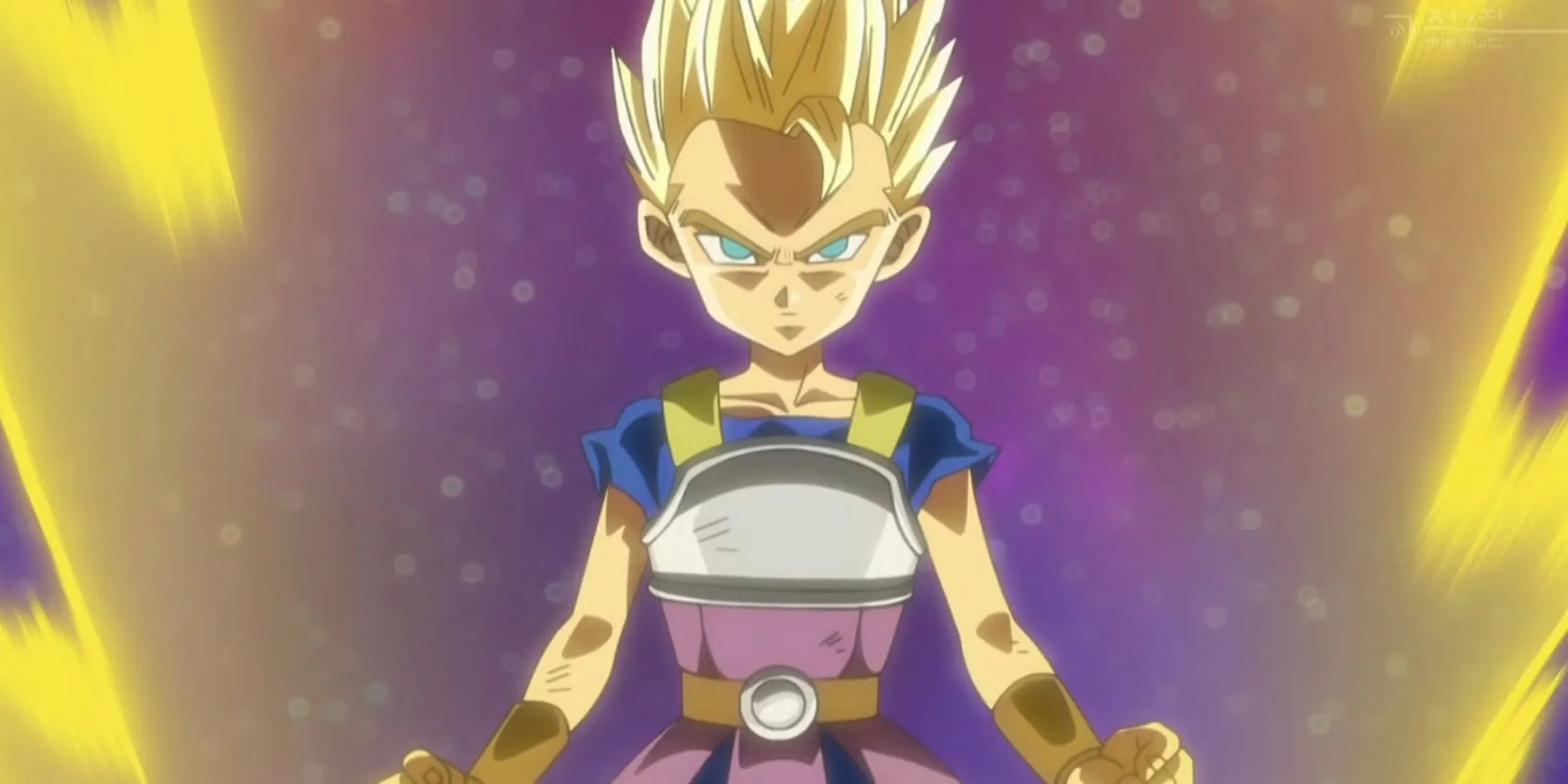 Cabba biến hình Super Saiyan trong Dragon Ball Super Universe 6