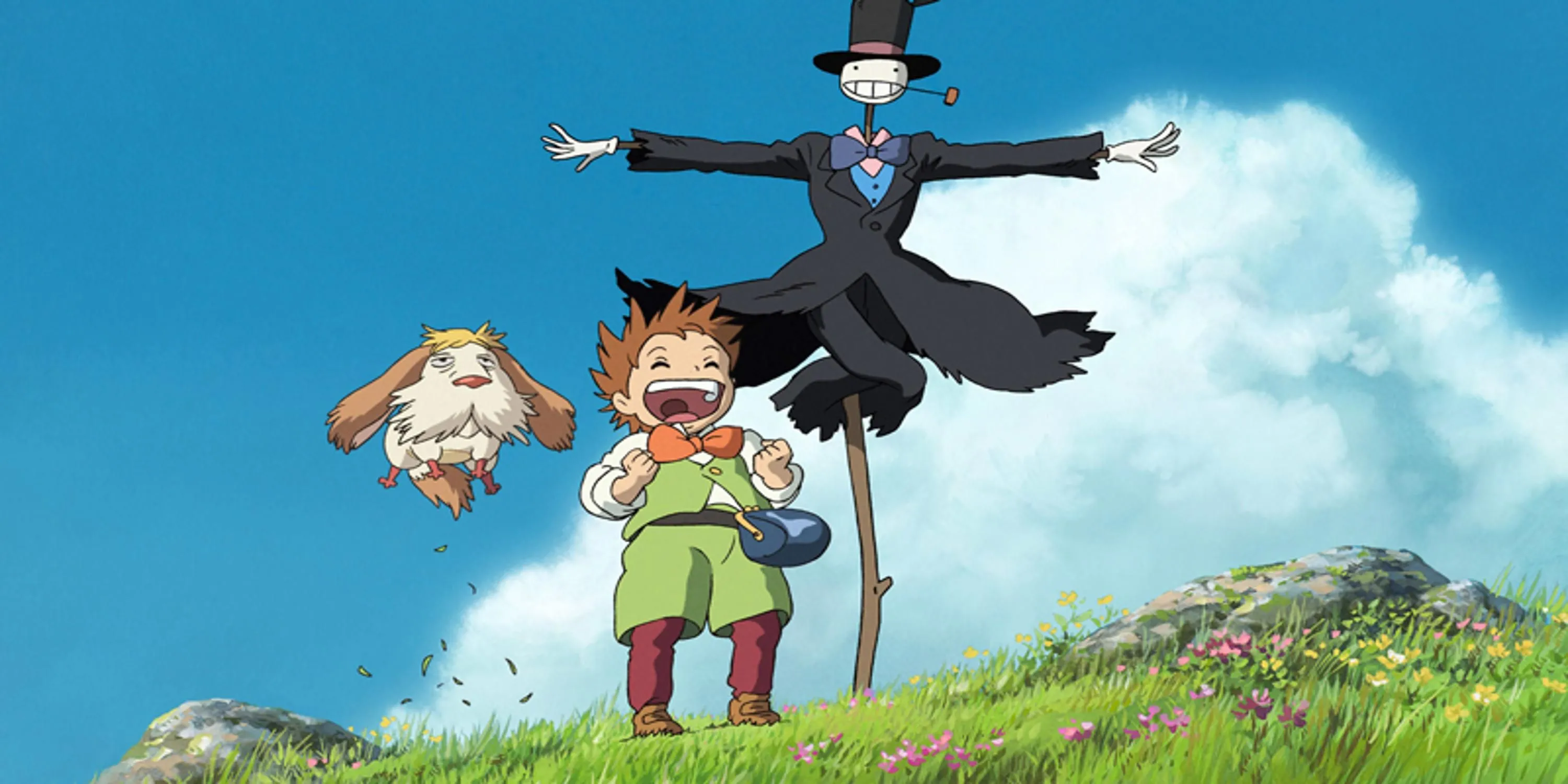 Cảnh từ bộ phim Lâu đài di động của Howl (Howl's Moving Castle)
