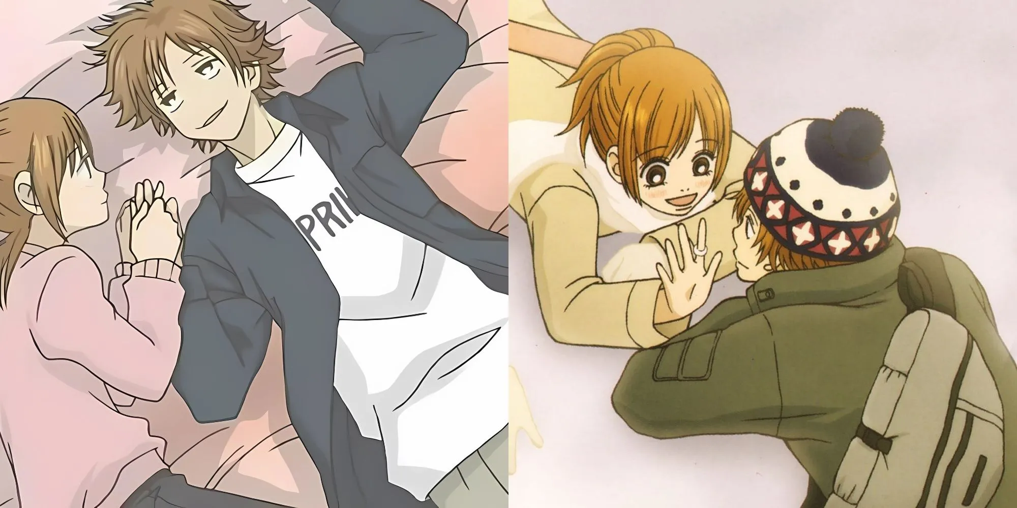 Cặp đôi nhiều cảm xúc Motoharu Yano và Nanami Takahashi trong anime Bokura ga Ita