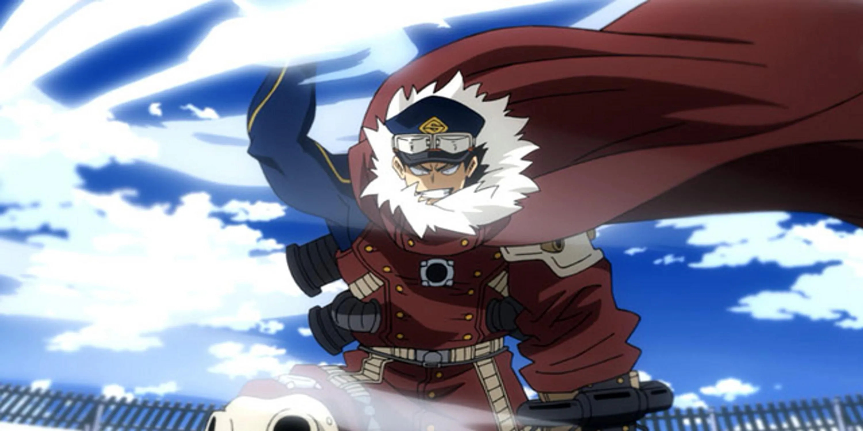 Chân dung Inasa Yoarashi, học viên trường Shiketsu với năng lực Whirlwind.