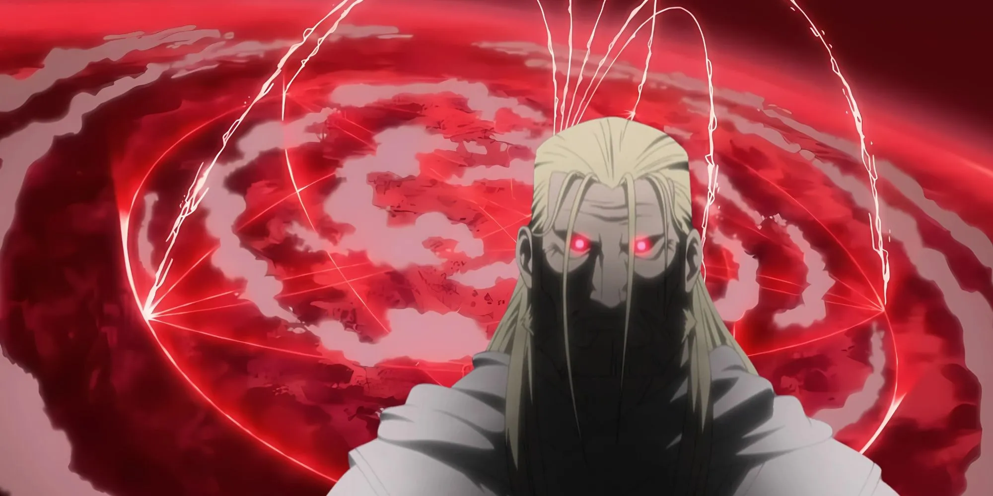 Father trong Fullmetal Alchemist Brotherhood và vòng tròn giả kim thuật toàn quốc.