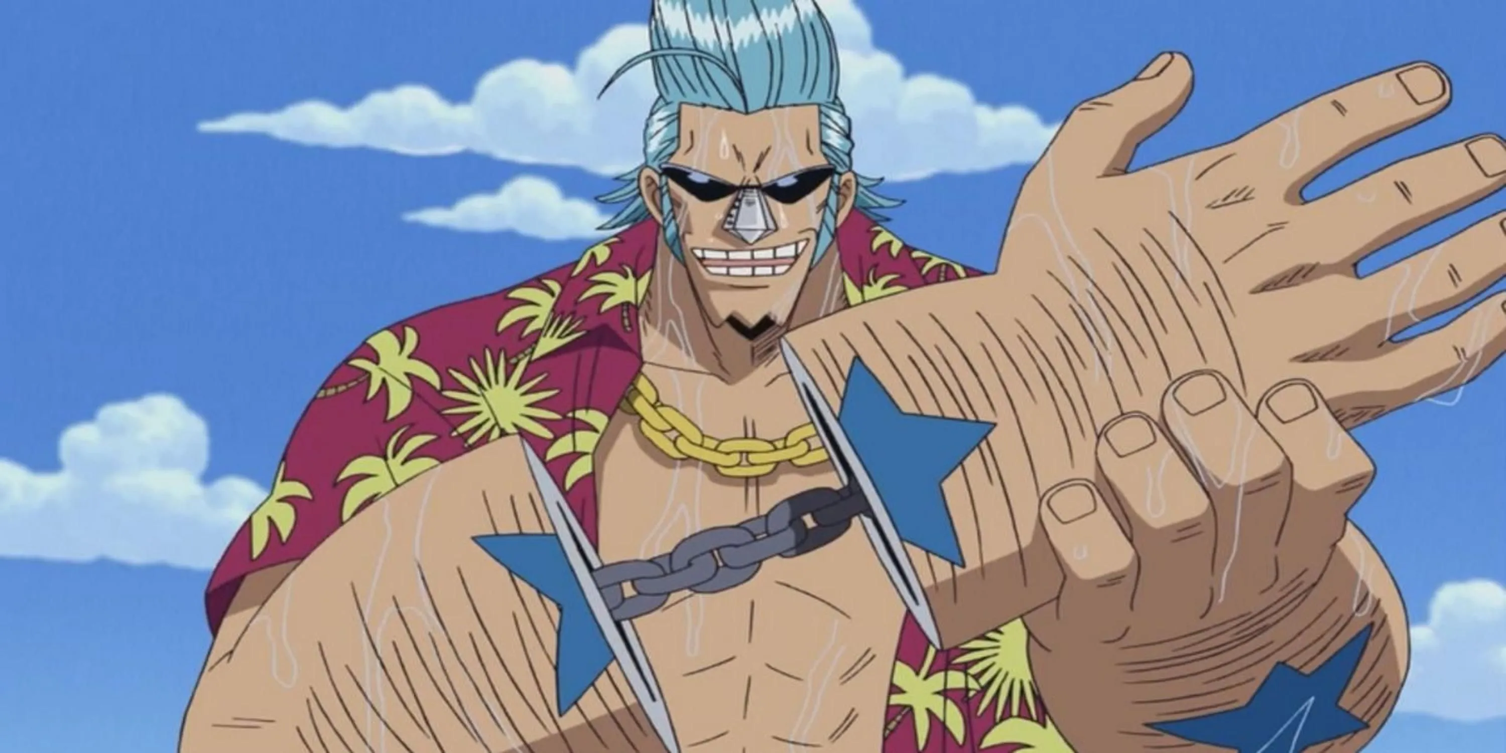 Franky, cyborg thợ đóng tàu của băng Mũ Rơm trong One Piece