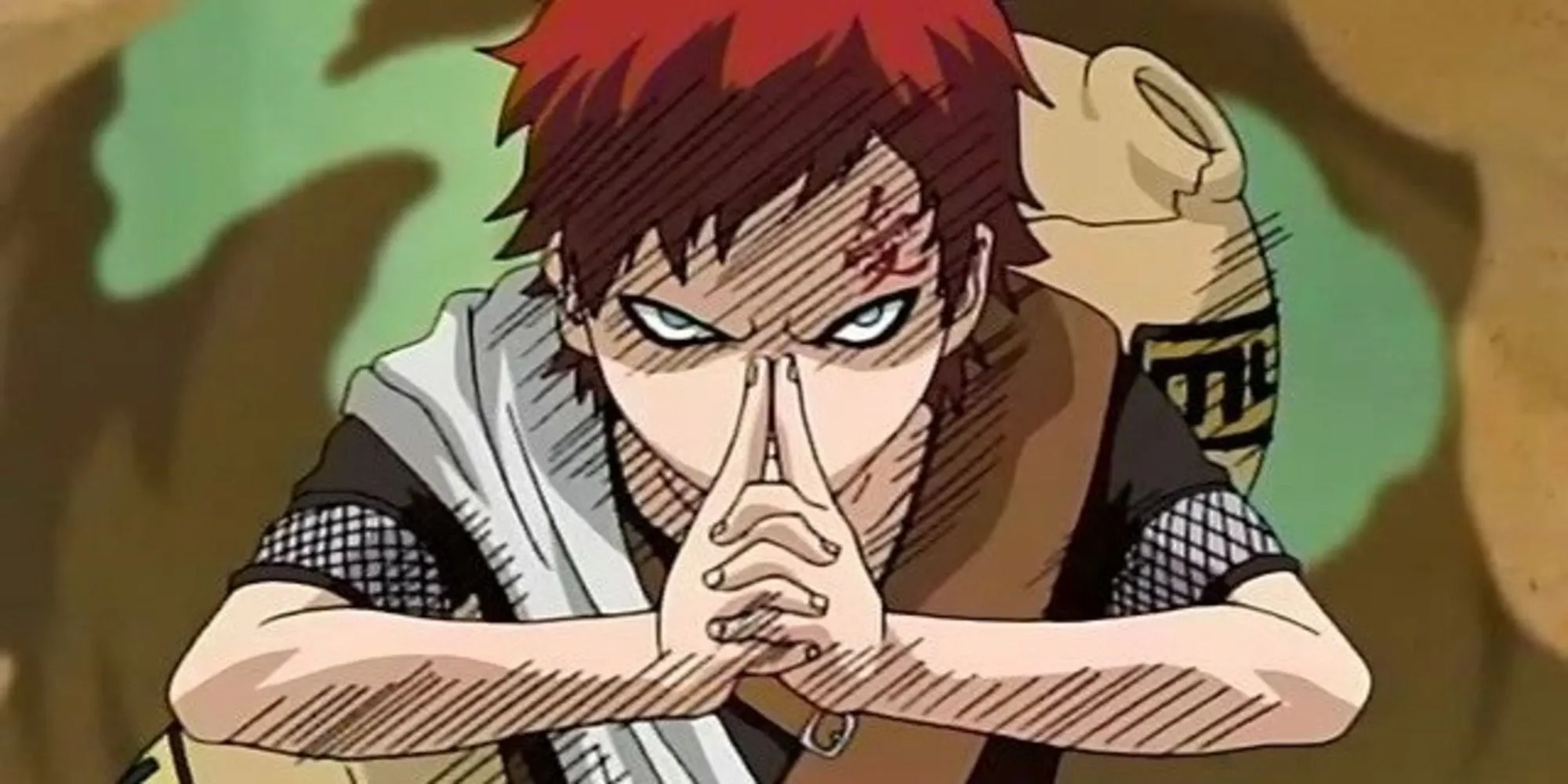 Gaara thời kỳ Chunin Exams điều khiển cát bằng Từ Độn