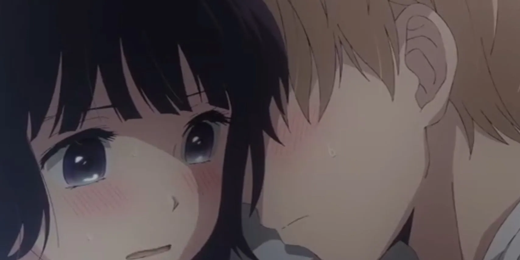 Hanabi Yasuraoka và Mugi Awaya trong bộ anime Scum’s Wish.