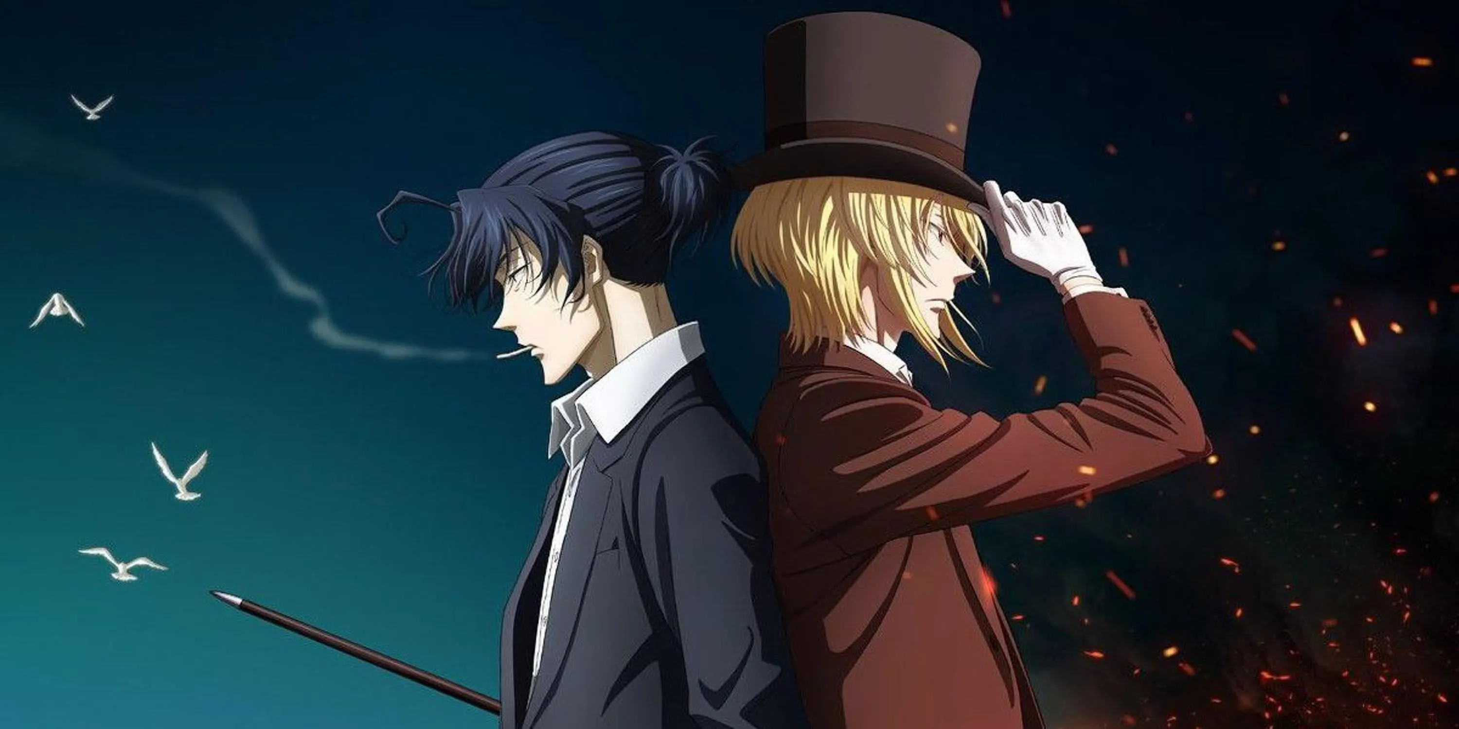 Hình ảnh nhân vật William James Moriarty trong anime Moriarty The Patriot của Production I.G.