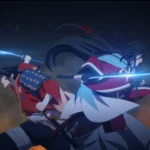 Hình ảnh từ anime Katsugeki Touken Ranbu, minh họa đồ họa đẹp của Ufotable