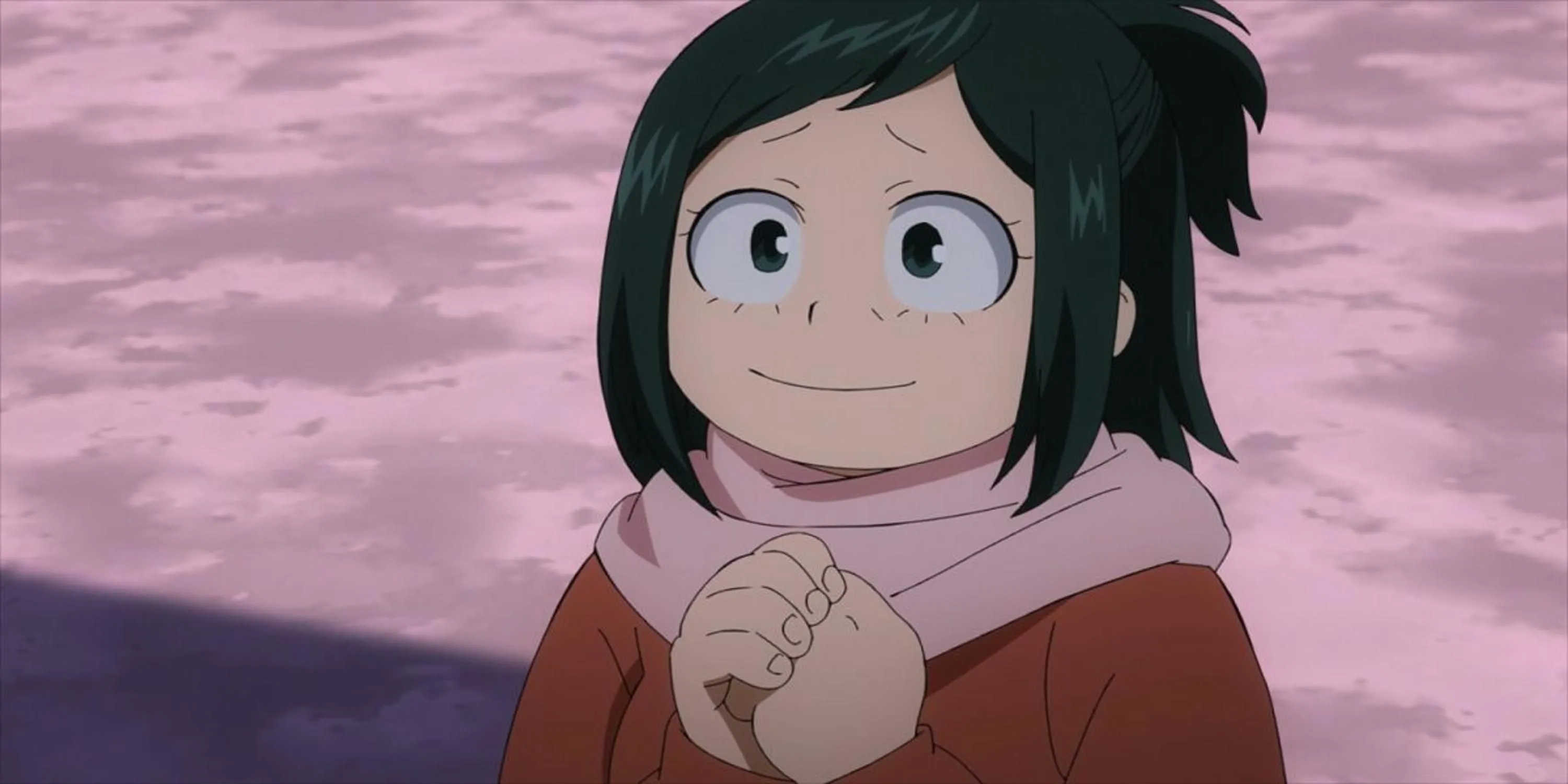 Inko Midoriya đang sử dụng Quirk Hút Vật Thể trong My Hero Academia