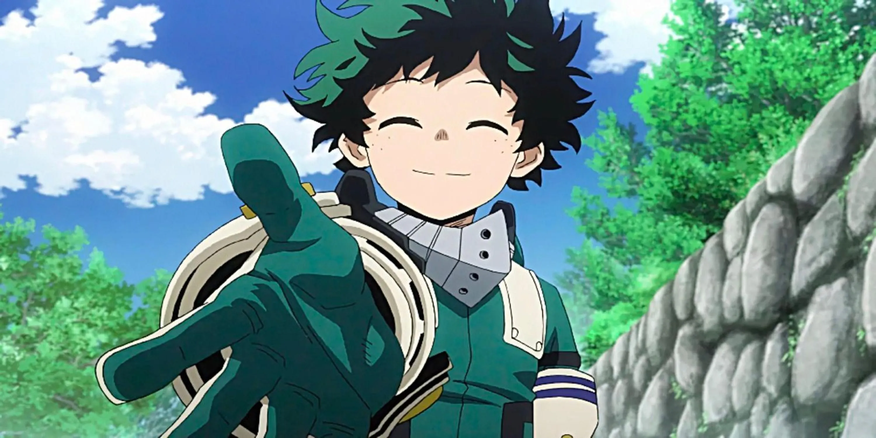 Izuku Midoriya (Deku) sử dụng sức mạnh One For All