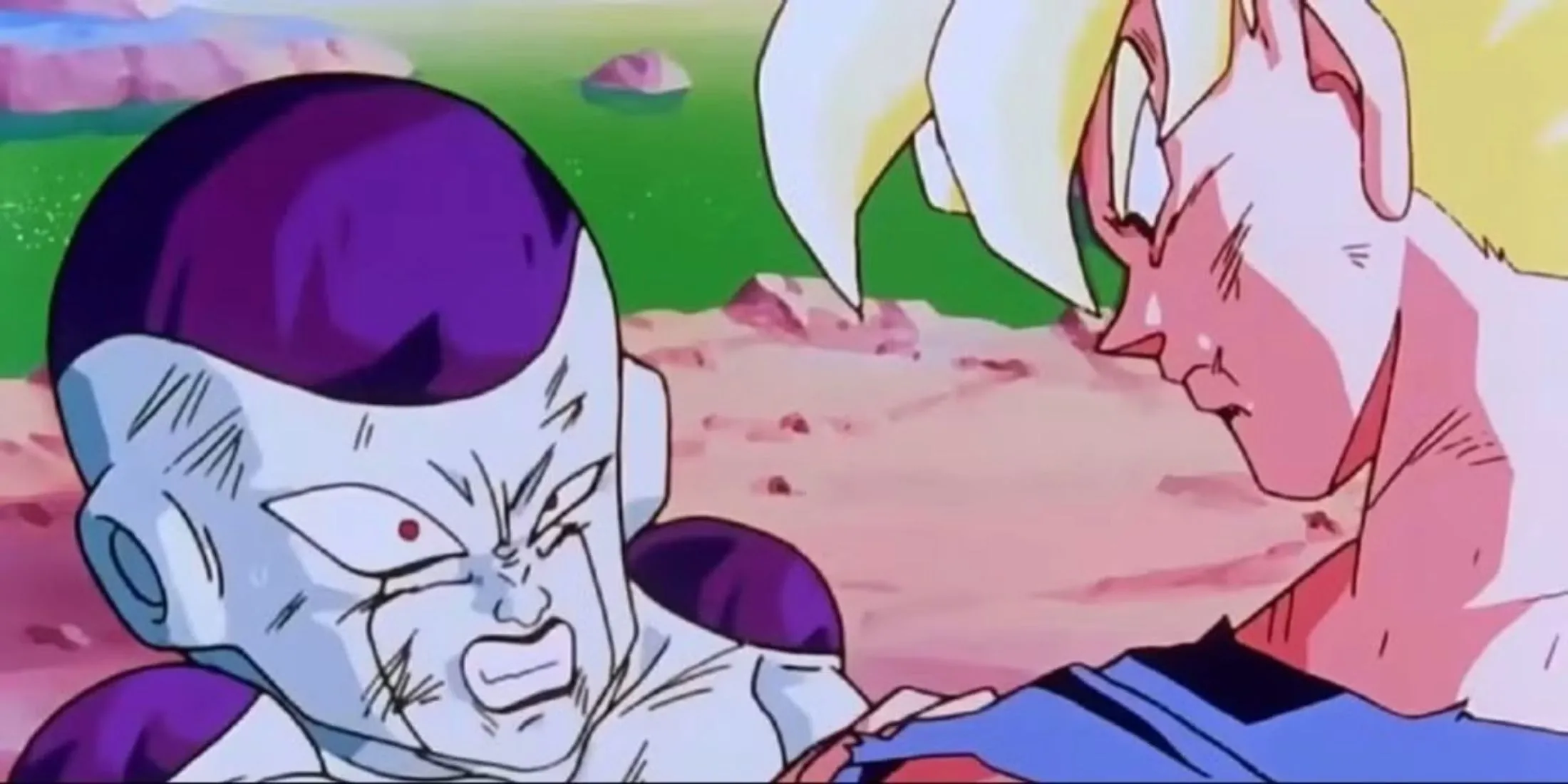 Lần đầu Goku biến hình Super Saiyan và đối đầu với Frieza trên Namek
