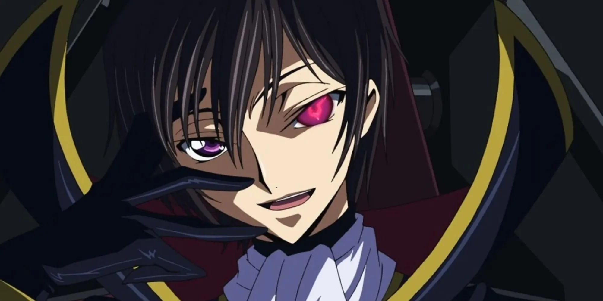 Lelouch Lamperouge từ Code Geass trong tư thế quyền lực