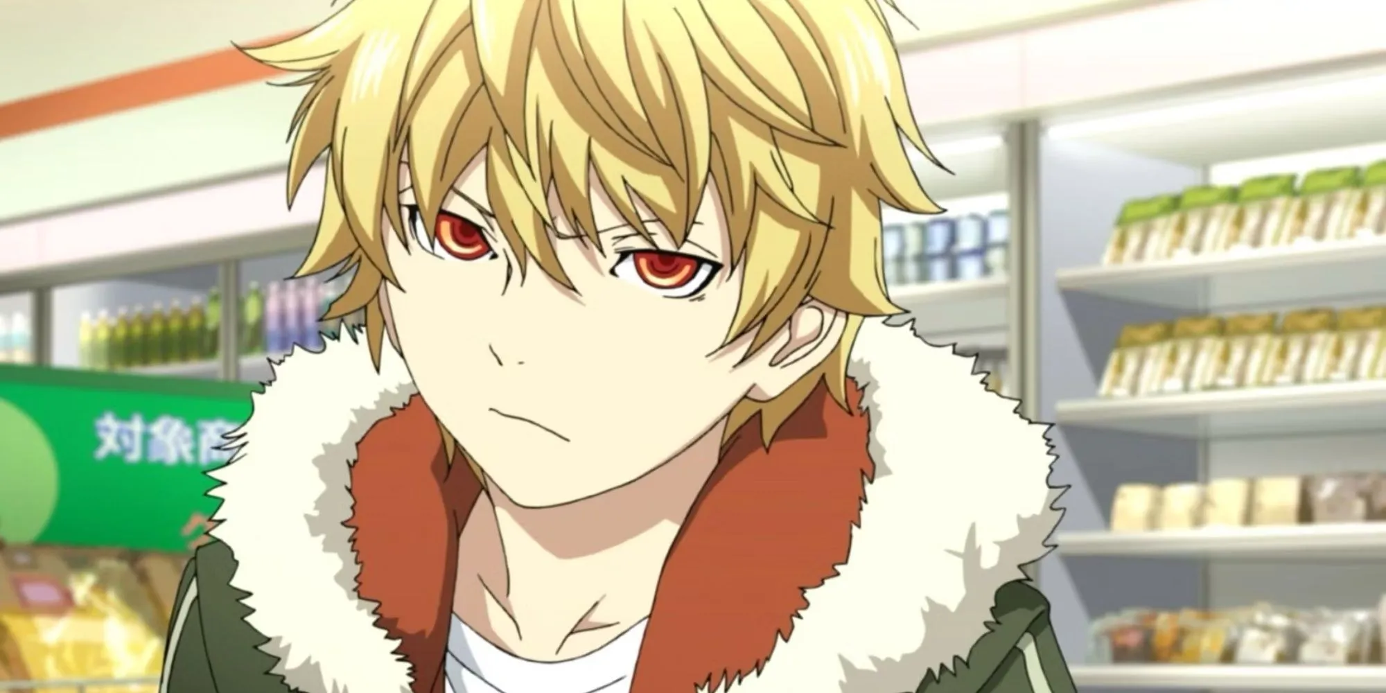 Linh hồn Yukine với vẻ mặt tức giận trong anime Noragami