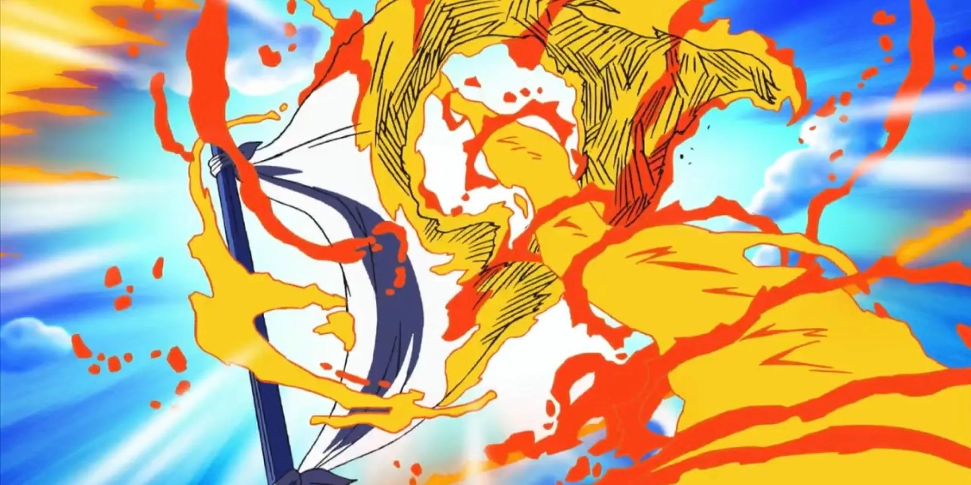 Luffy ra lệnh Sogeking bắn hạ cờ Chính Phủ Thế Giới tại Enies Lobby