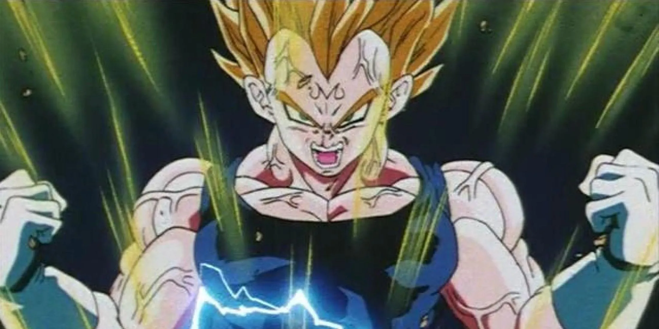 Majin Vegeta đối thoại với Goku, giải thích lý do chấp nhận bị Babidi điều khiển để trở lại con người độc ác xưa
