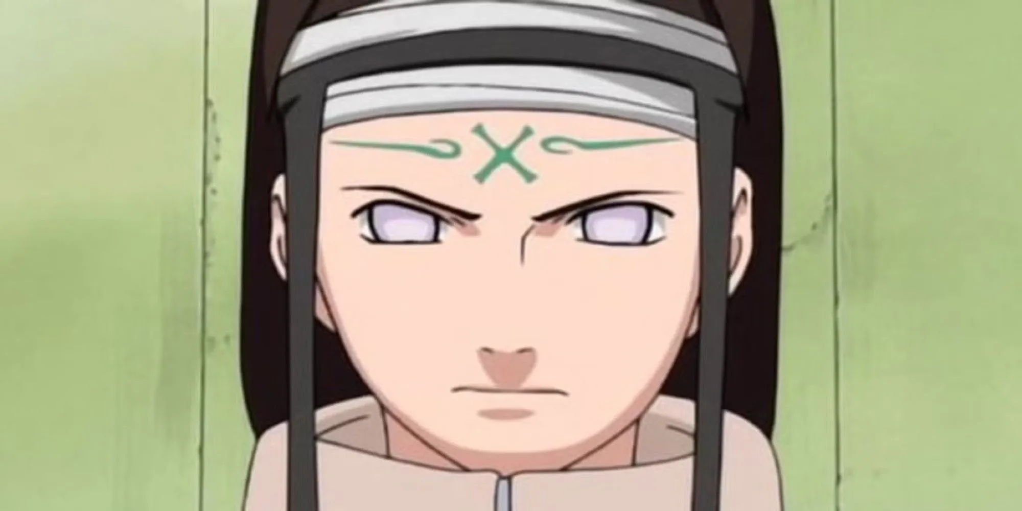 Neji Hyuga với phong ấn gia tộc, kích hoạt Byakugan