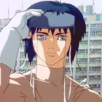 Nhân vật Motoko Kusanagi, cyborg chính trong anime Ghost in the Shell
