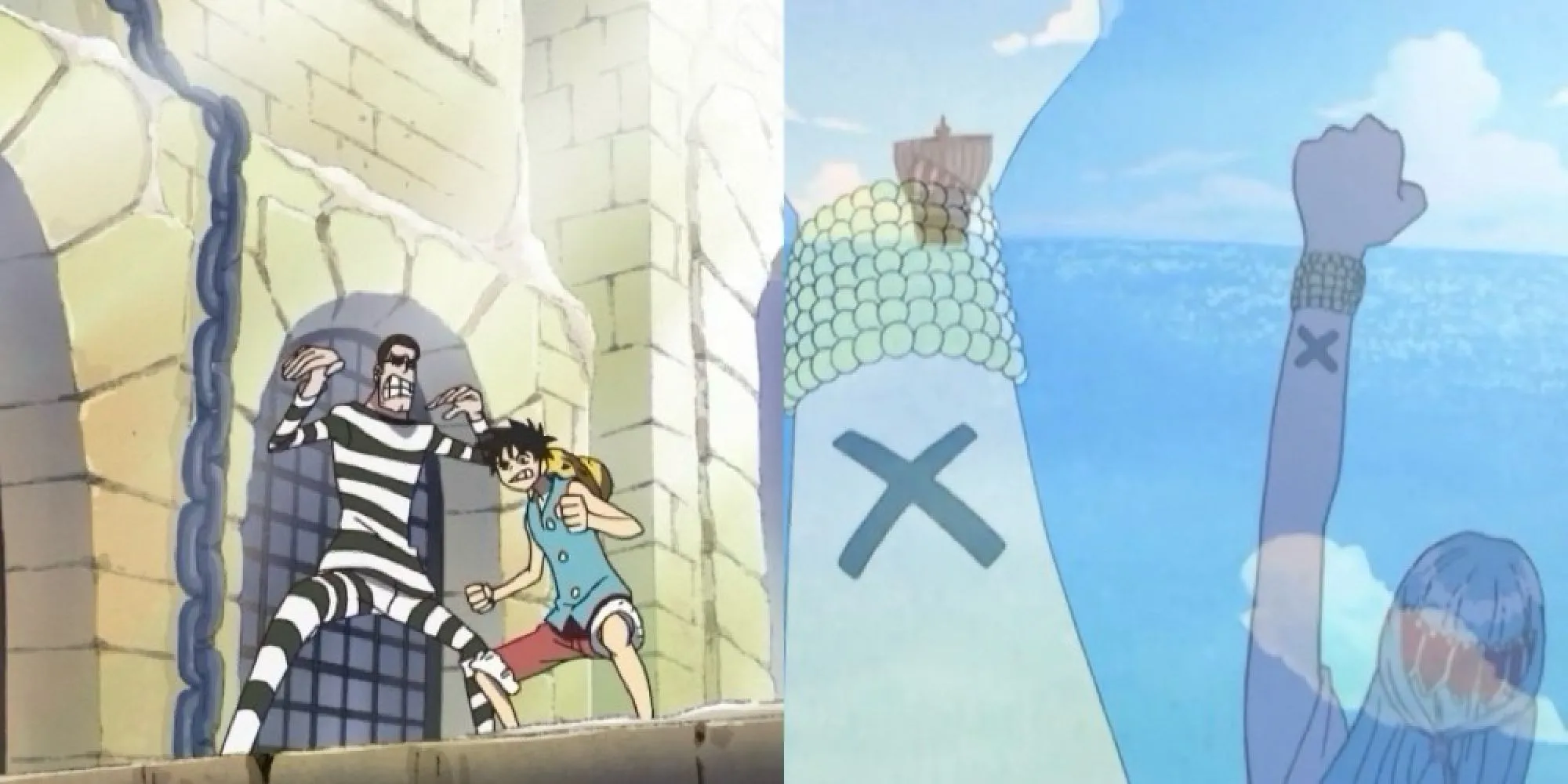Nhóm Mũ Rơm trên tàu Sunny trong One Piece, minh họa cho bài viết về Thánh Kỵ Sĩ