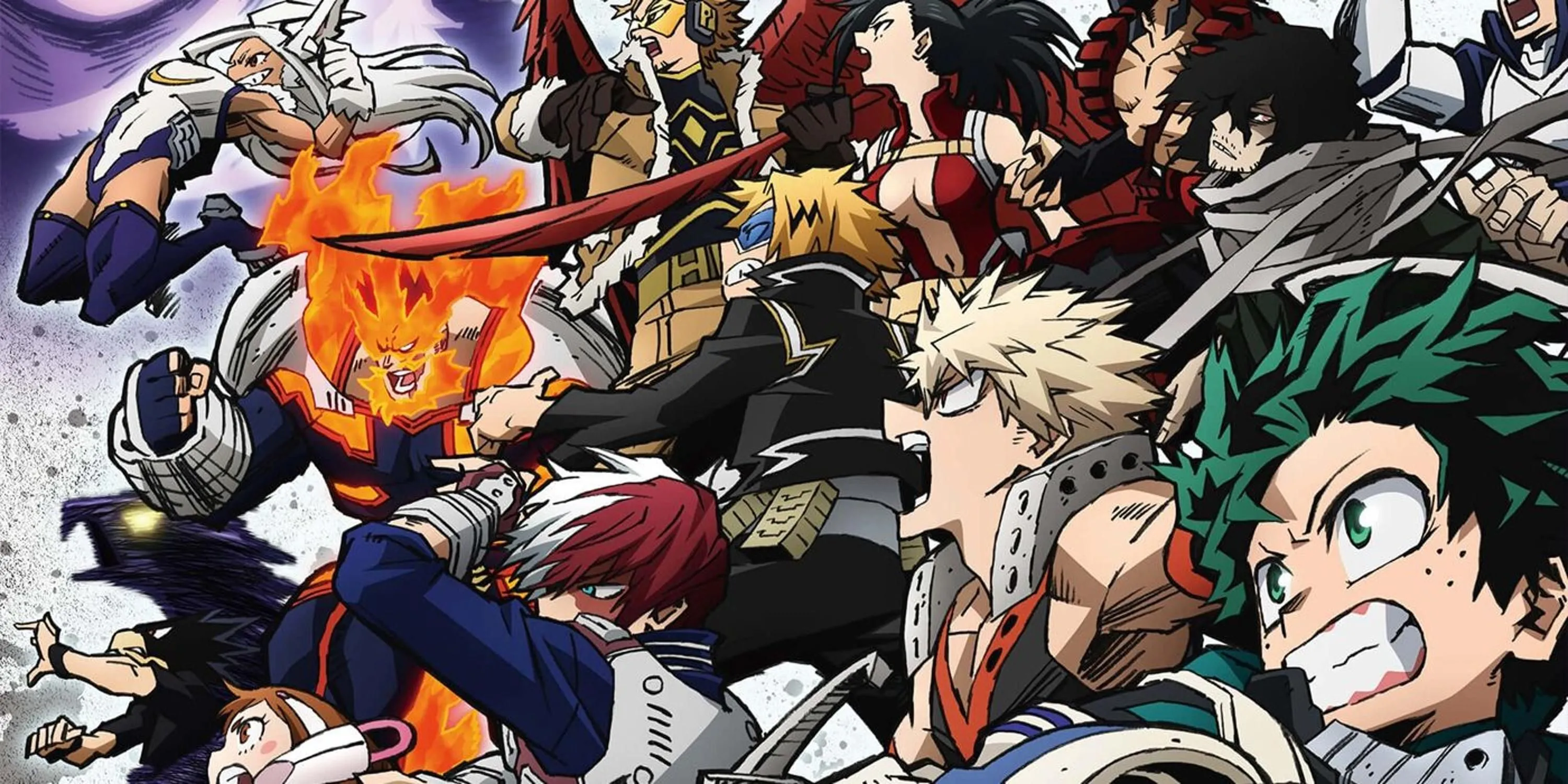 Nhóm nhân vật chính của My Hero Academia anime