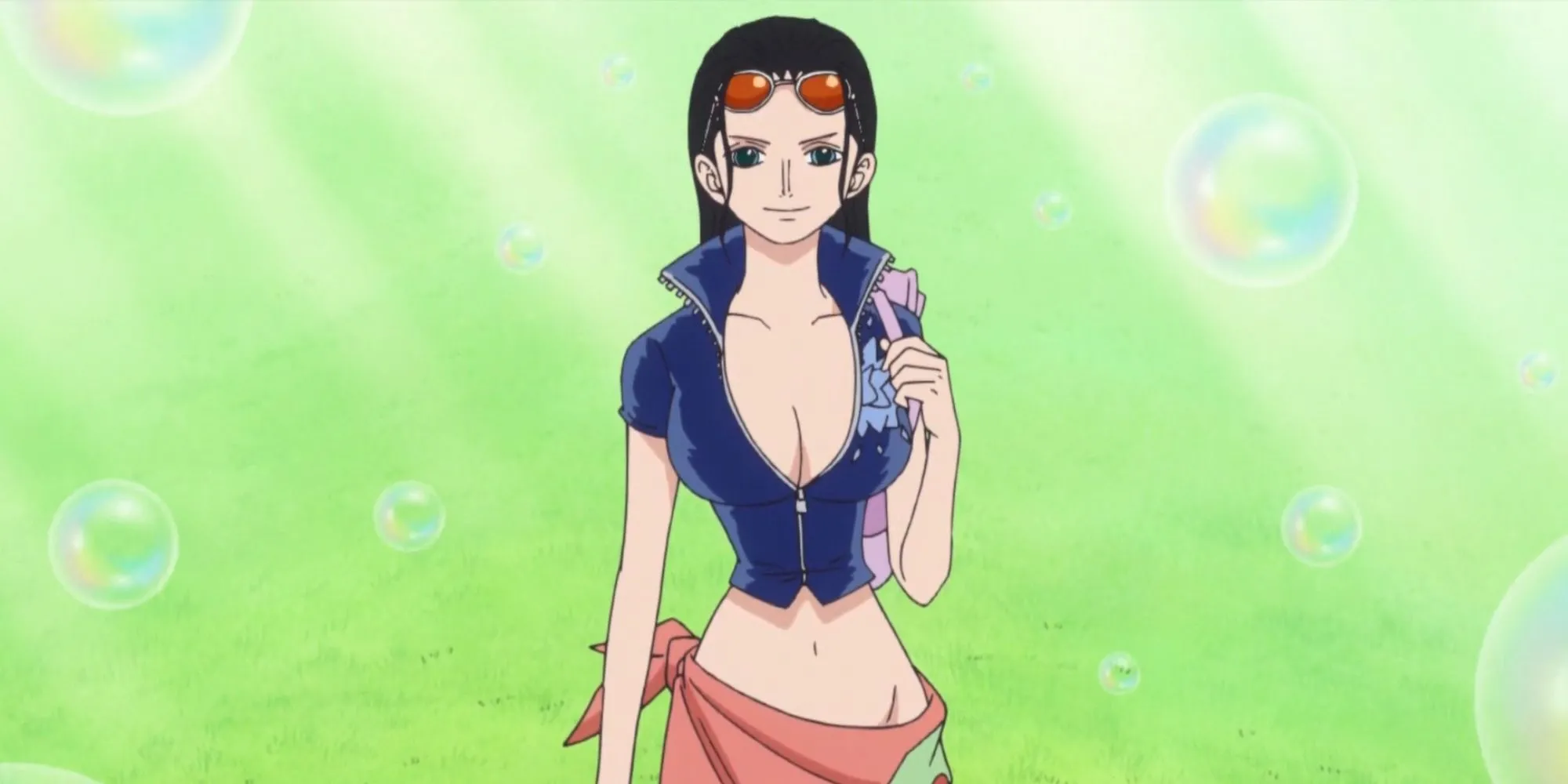 Nico Robin từ One Piece với khả năng đọc Poneglyph