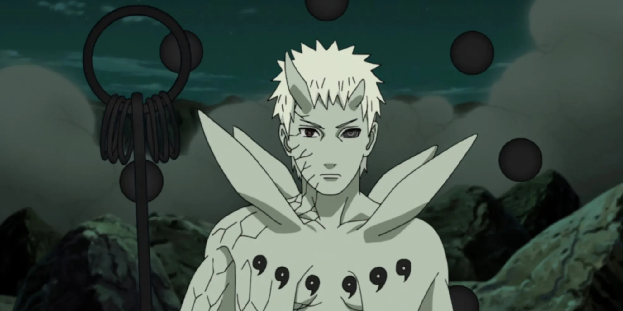 Obito Uchiha sử dụng Cầu Tìm Chân Lý (Truth Seeking Orbs) khi sở hữu Rinnegan