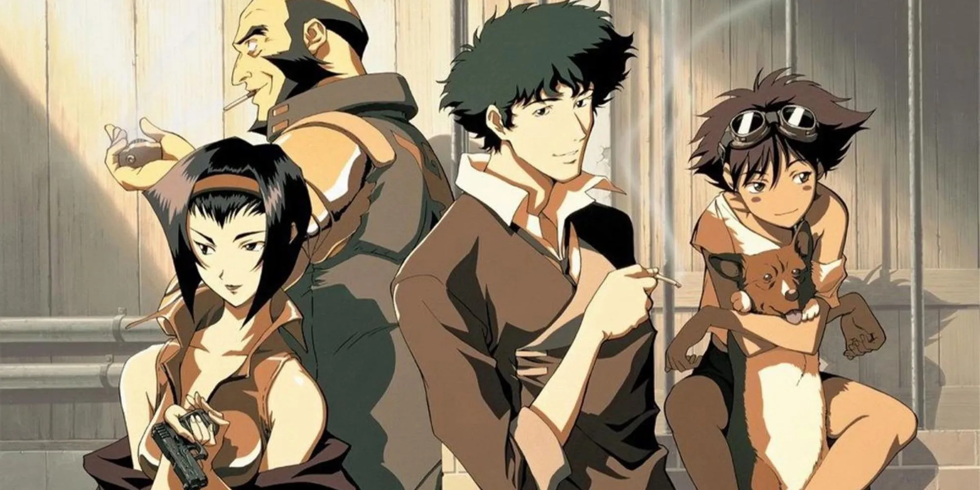 Phi hành đoàn tàu Bebop trong anime Cowboy Bebop kinh điển