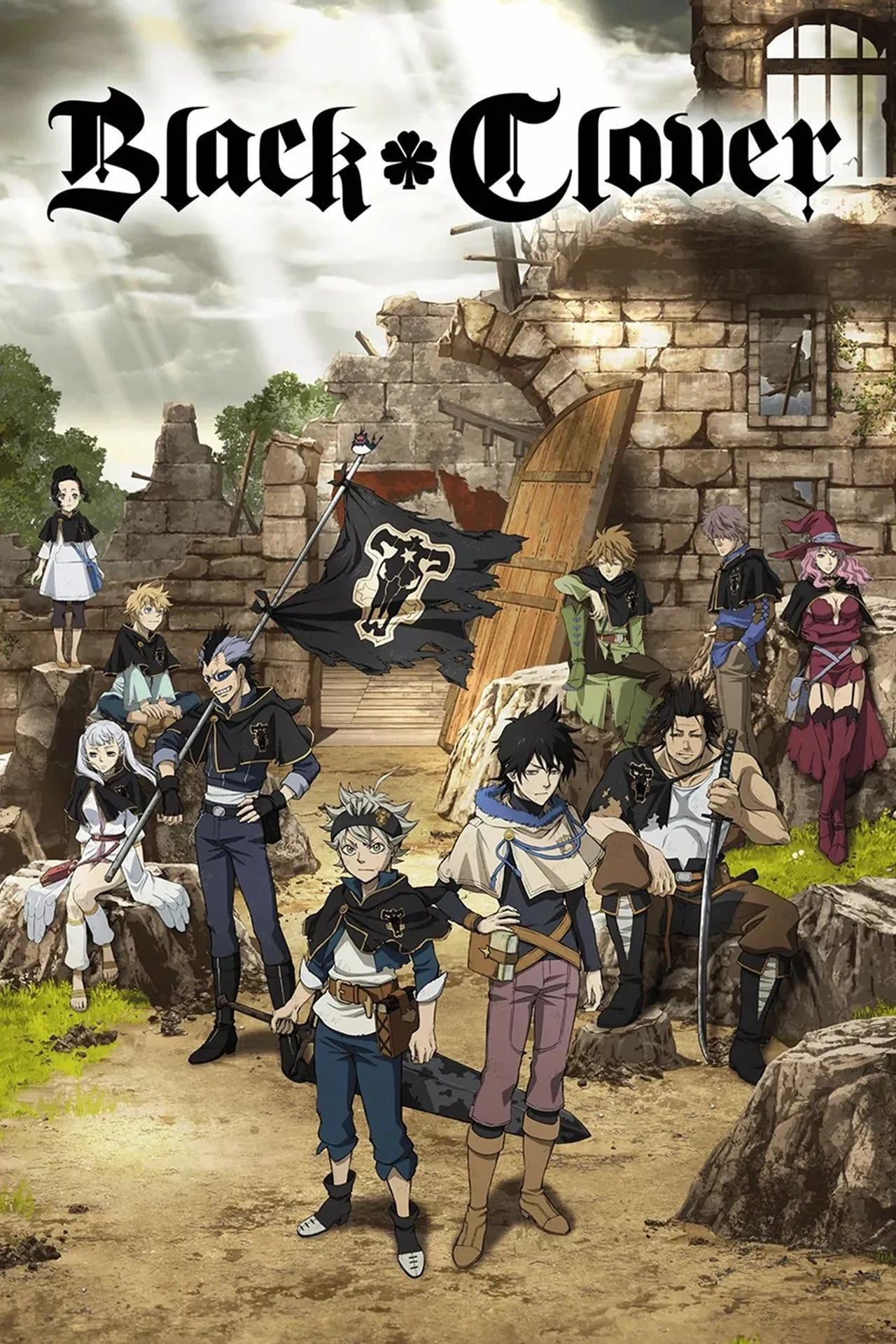 Poster anime Black Clover