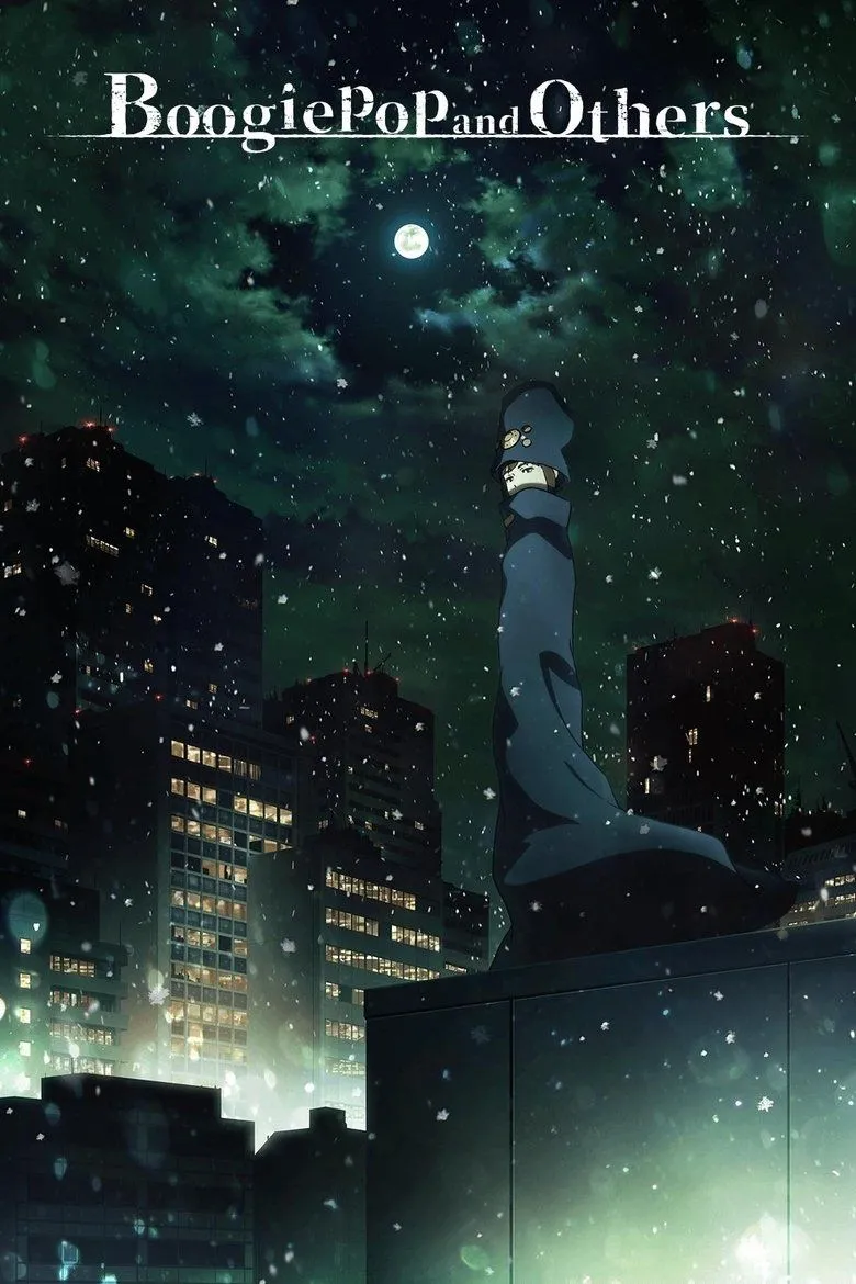 Poster anime Boogiepop and Others với các nhân vật chính