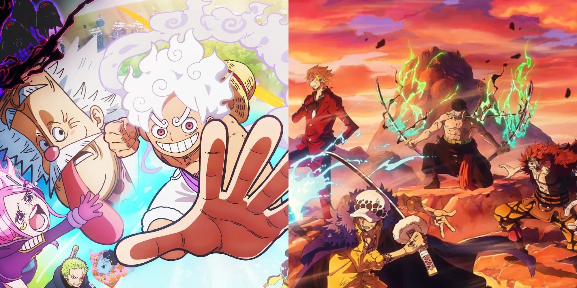 Poster/Ảnh quảng bá anime One Piece, series anime dài nổi tiếng về hải tặc.