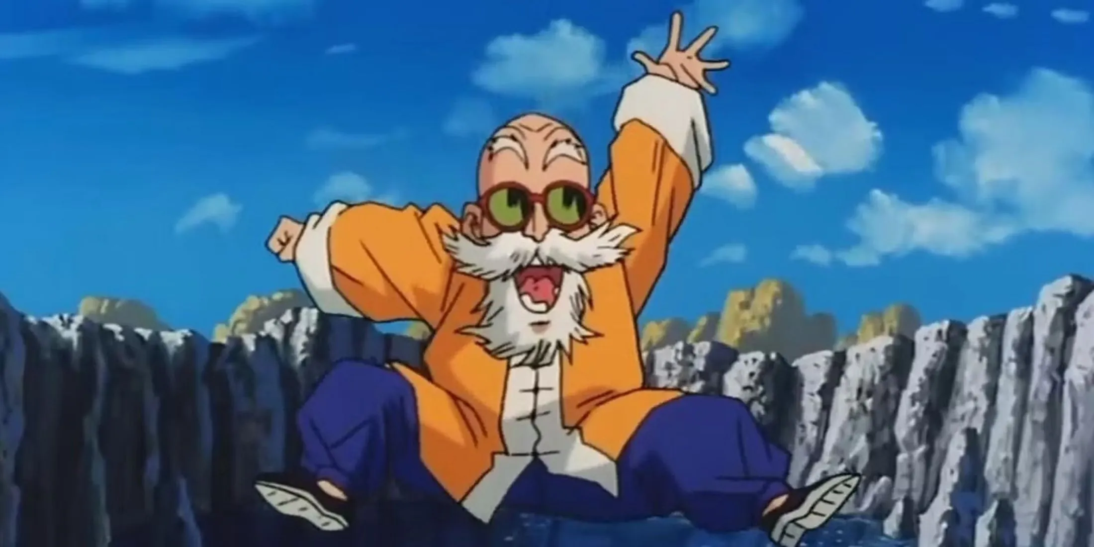 Quy Lão Tiên Sinh (Master Roshi) trong Dragon Ball Z, nhân vật hài nhưng tính biến thái bị coi là lỗi thời.
