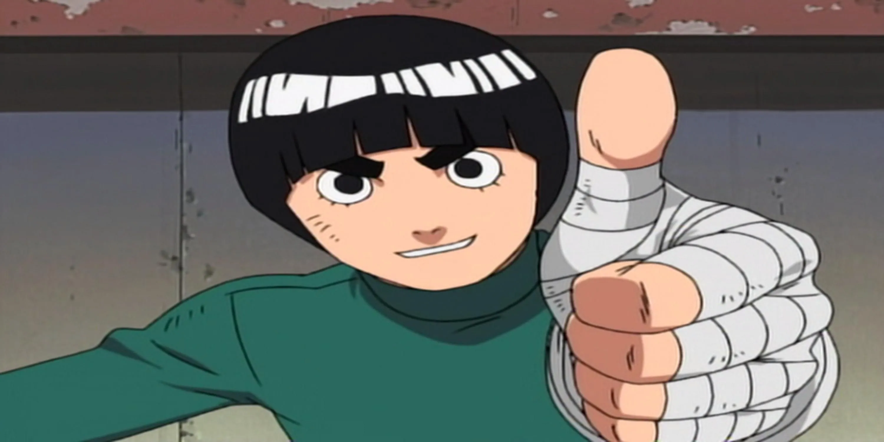 Rock Lee của Naruto thể hiện sức mạnh thể chất