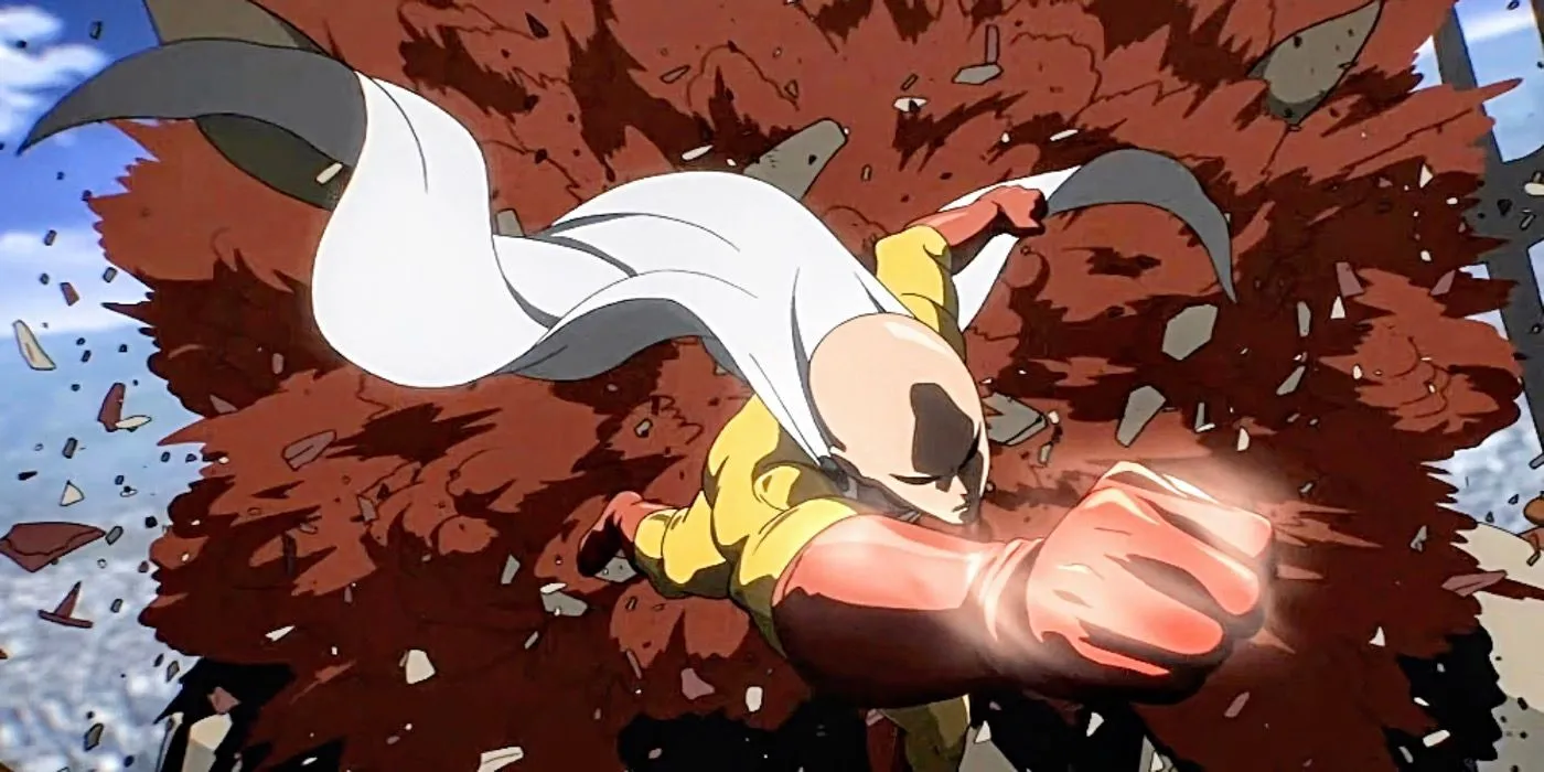 Saitama, anh hùng đầu hói, thể hiện sức mạnh vô lý trong One Punch Man