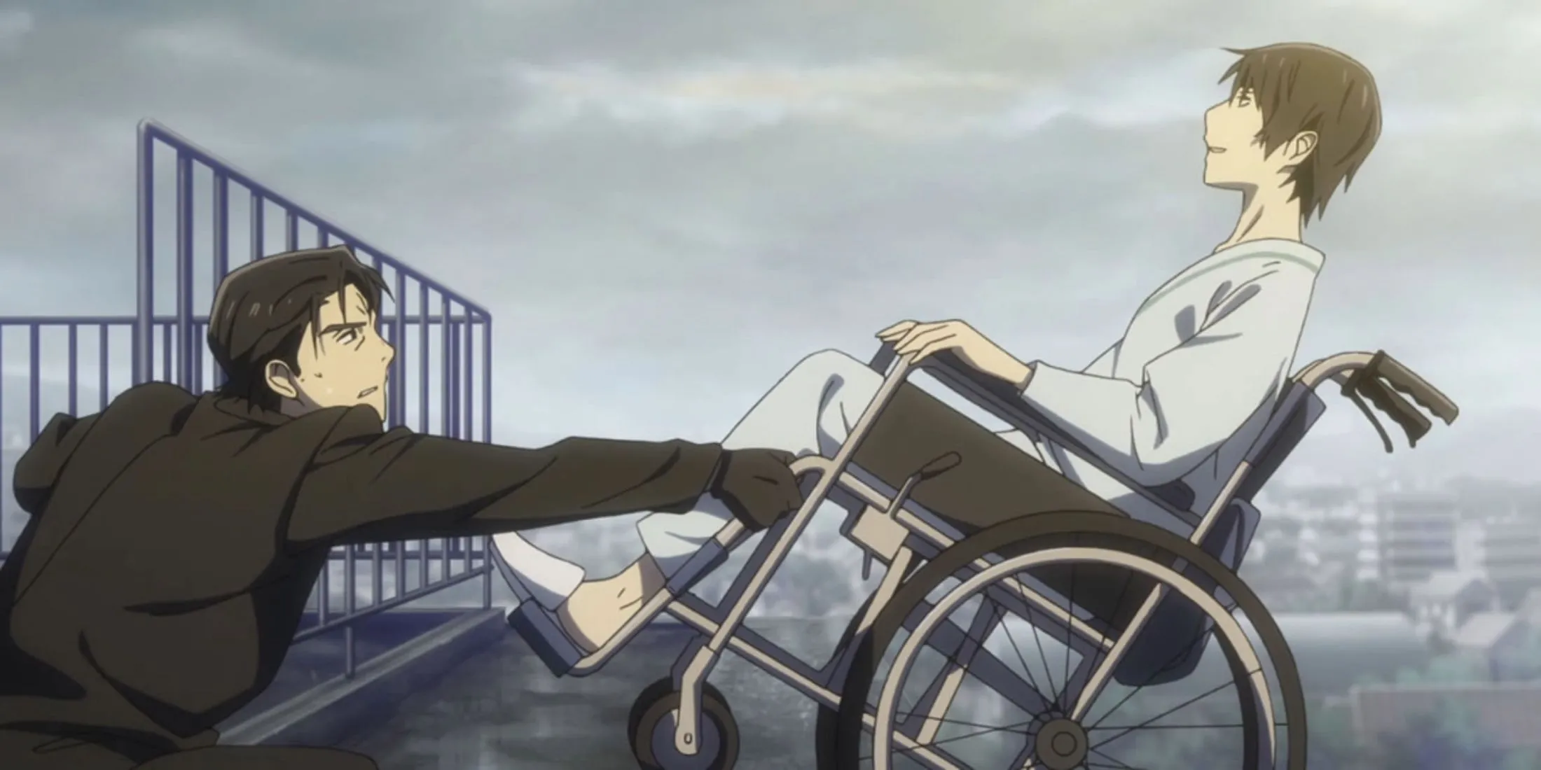 Satoru Fujinuma và Kayo Hinazuki tái ngộ ở cuối anime Erased