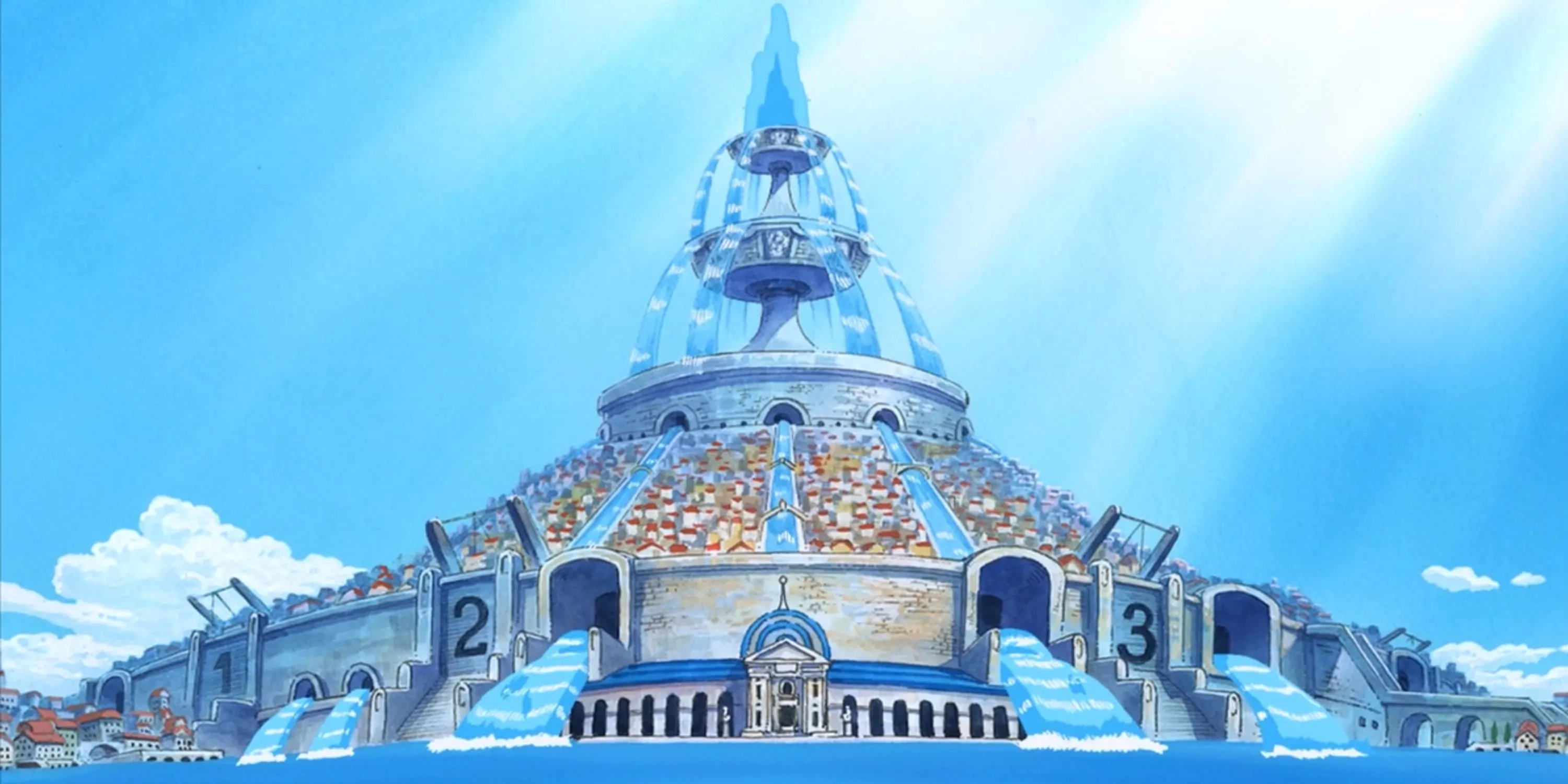 Thành phố Water 7 trên biển, trung tâm đóng tàu của thế giới One Piece