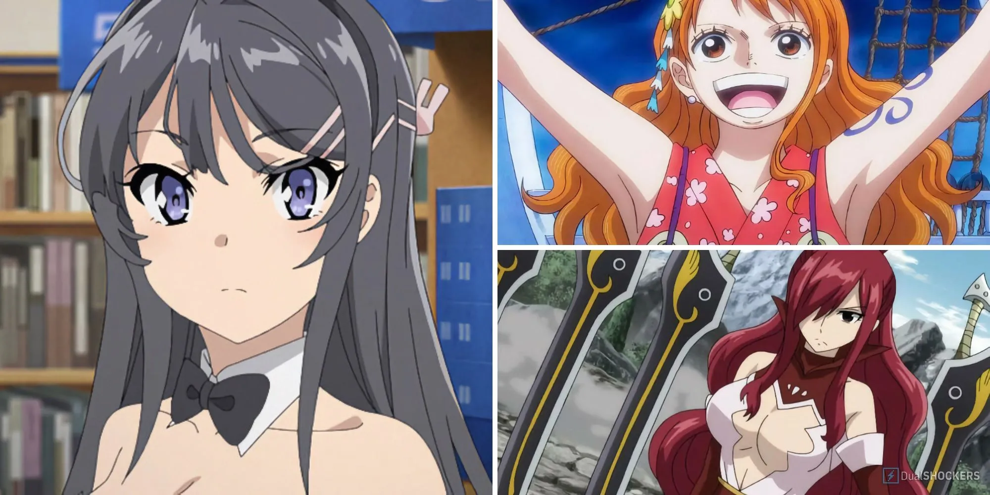 Tuyển tập nữ nhân vật anime được yêu thích nhất