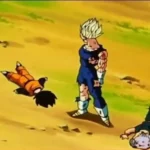 Vegeta đánh ngất Trunks và Goten trong saga Majin Buu để bảo vệ các con