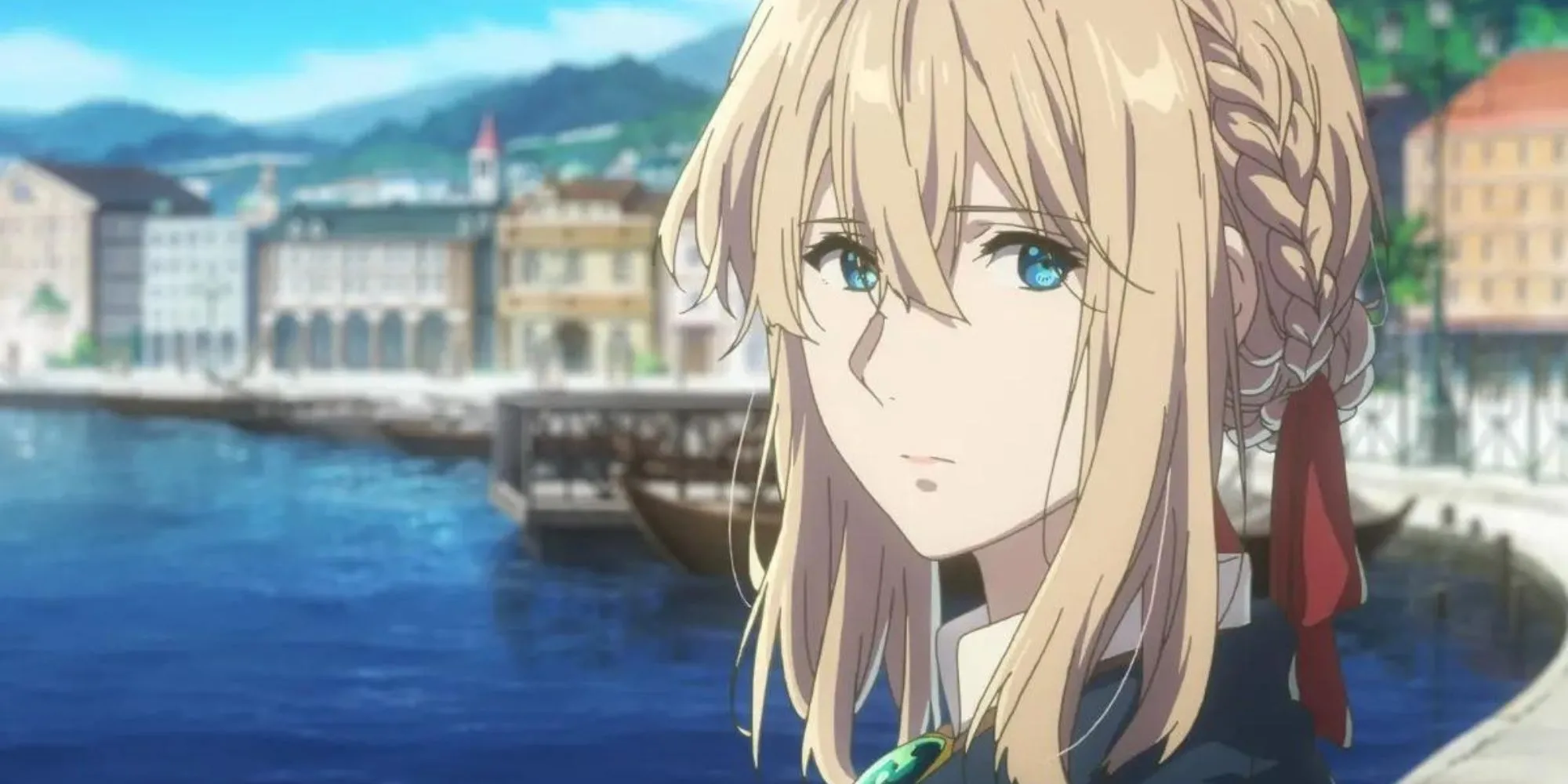 Violet Evergarden, cựu binh sĩ, viết thư trong anime
