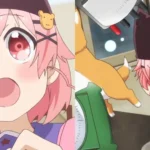 Yuki Takeya trong tập đầu tiên School-Live! với khung cảnh lớp học bình thường