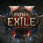 Logo Path of Exile 2 với hiệu ứng mờ ảo, gợi mở về tương lai và các bản cập nhật mới của tựa game ARPG này.