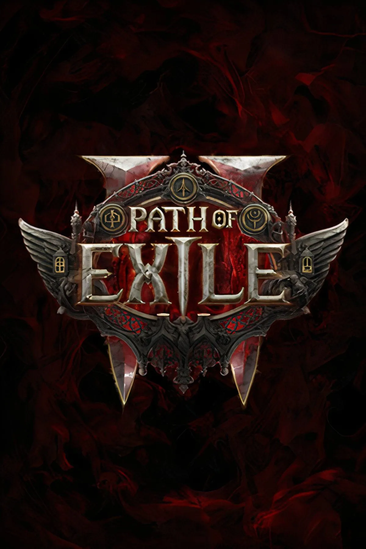 Một bức ảnh tổng hợp các hình ảnh chiến đấu và nhân vật trong Path of Exile II, thể hiện gameplay hành động khốc liệt.