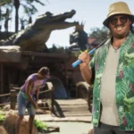 Cal Hampton chơi mini-golf, một trong những chi tiết đời thường ấn tượng trong thế giới Grand Theft Auto 6.