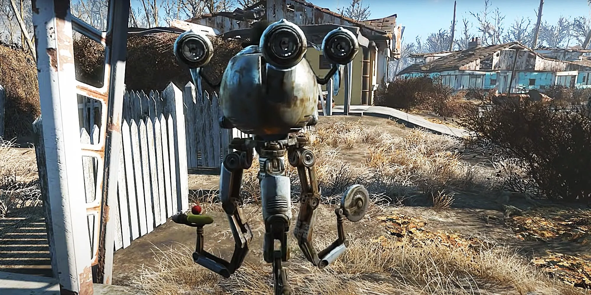 Codsworth, người máy quản gia trung thành với chủ nhân trong Fallout 4.