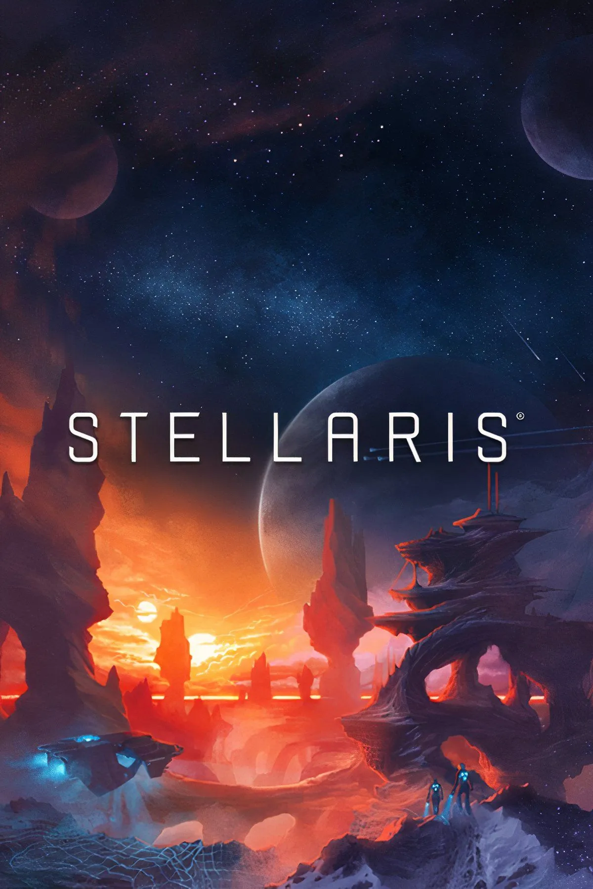 Hạm đội tàu không gian giữa các thiên hà và hành tinh trong Stellaris