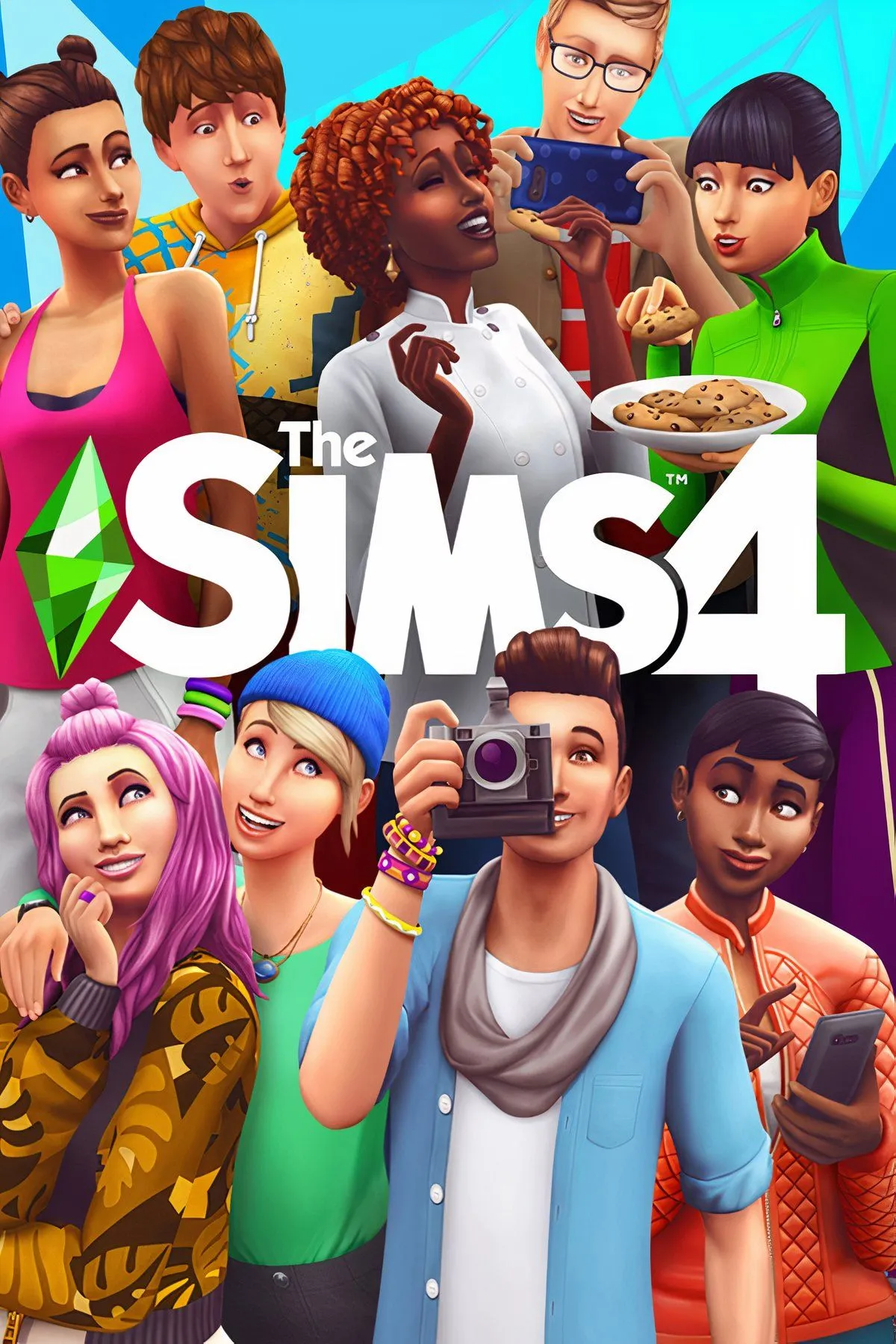 Hình ảnh collage thể hiện sự đa dạng của nội dung và trải nghiệm trong hệ sinh thái The Sims, gợi mở về Project Rene.