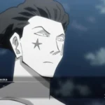 Hisoka kinh ngạc trong một phân cảnh của Hunter x Hunter: Nen x Impact, cho thấy sự biểu cảm của nhân vật