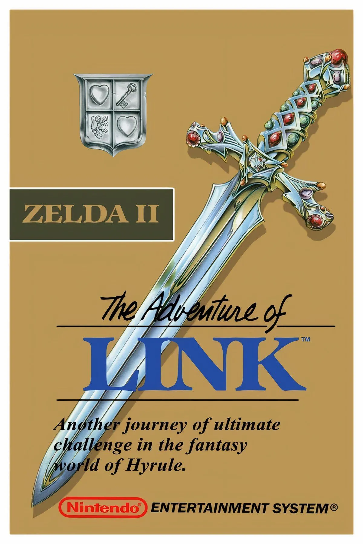 Link sử dụng phép thuật và kiếm trong trận chiến side-scrolling tại Zelda II The Adventure of Link